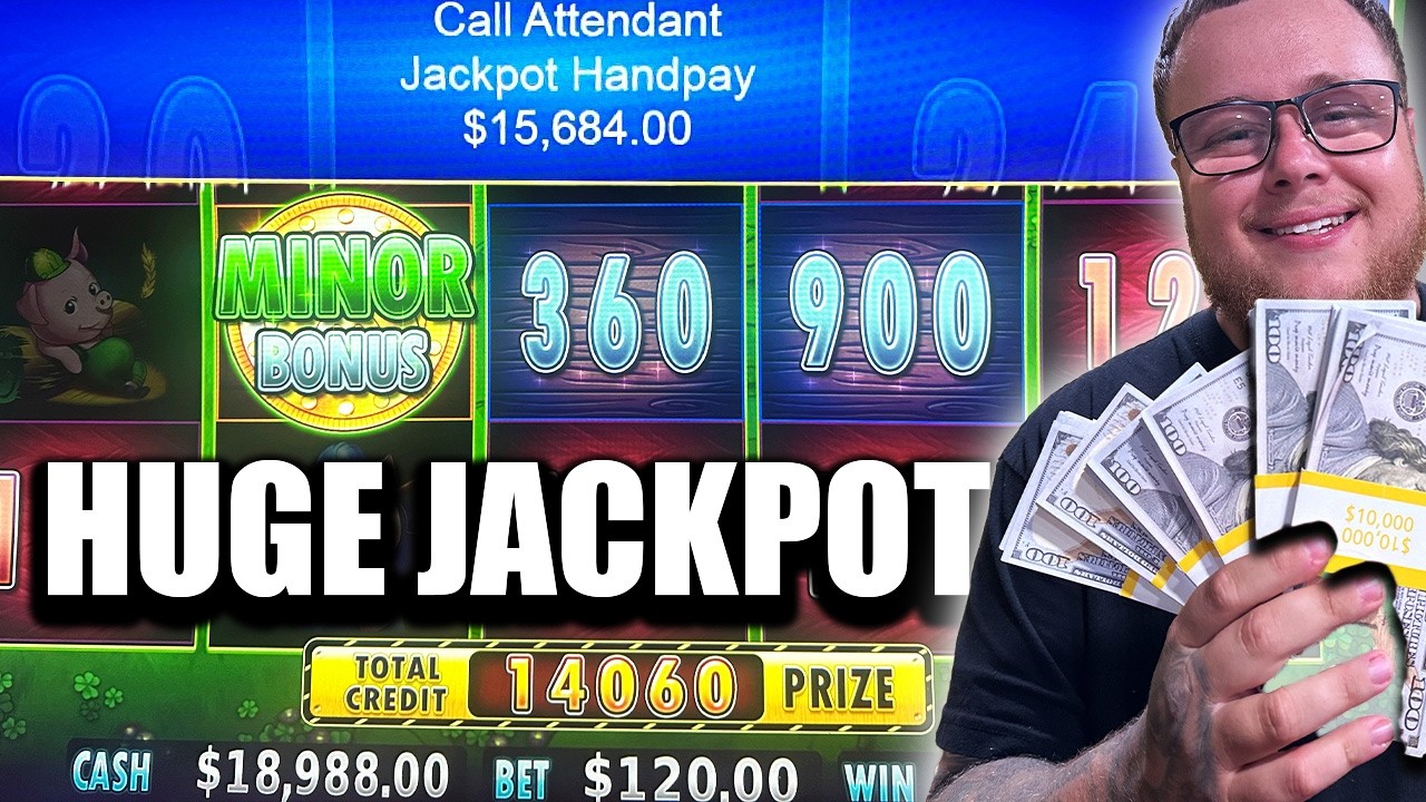 Epic Jackpot With Max Bets On High Limit Slots!