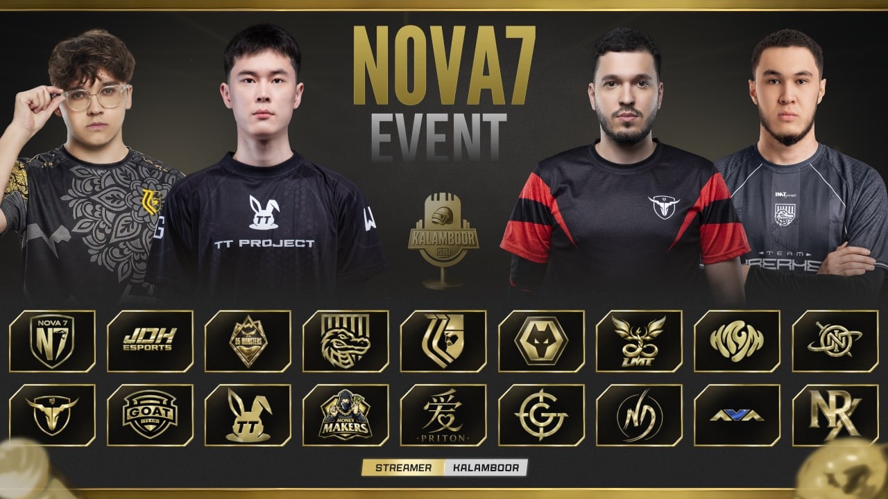 TT PROJECT, CYBERHERO, MADBULLS, DAGESTAN77, GOAT, Wolves Esports | NOVA7 EVENT DAY 2 | KALAMBOOR
