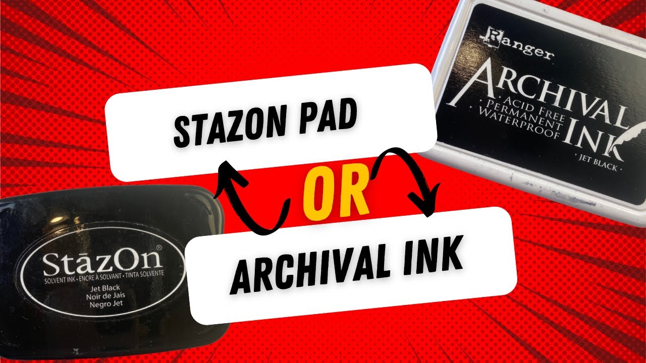 Stazon or Archival Pad Review