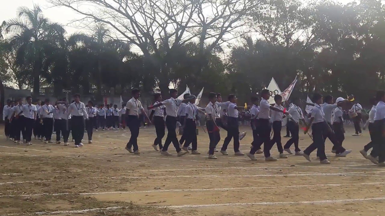 BCIC School Annual Sports 2016 March-past 1