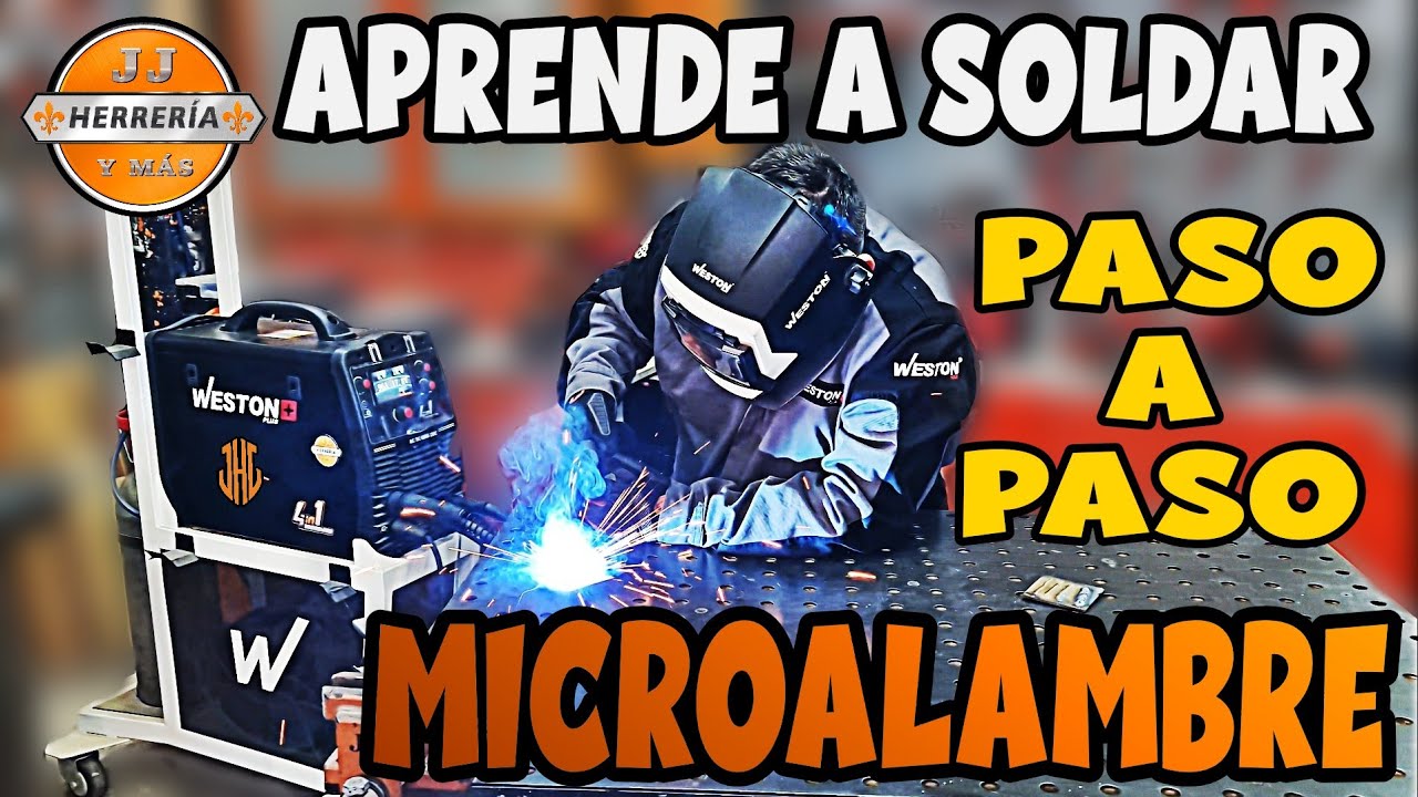 ✅Como APRENDER a SOLDAR 👨🏻‍🏭Con MICROALAMBRE Para PRINCIPIANTES || TEORÍA y PRÁCTICA BASICA ✅