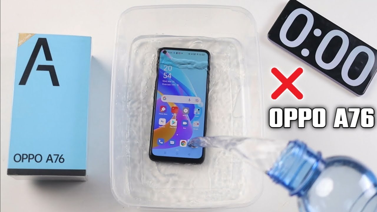 Oppo A76 Water Test | Oppo A76 Durability Test in Hindi | Oppo A76 Waterproof