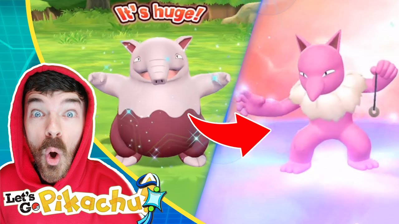 Shiny Drowzee Caught & Shiny Hypno Evolved | Pokemon Let's Go Pikachu Extreme Shiny Living Dex