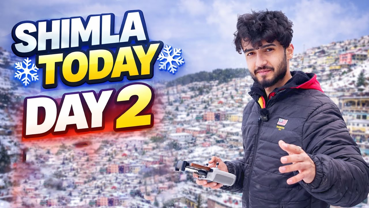 Next Day After Snowfall ❄️ Shimla Ka Asli Scene!