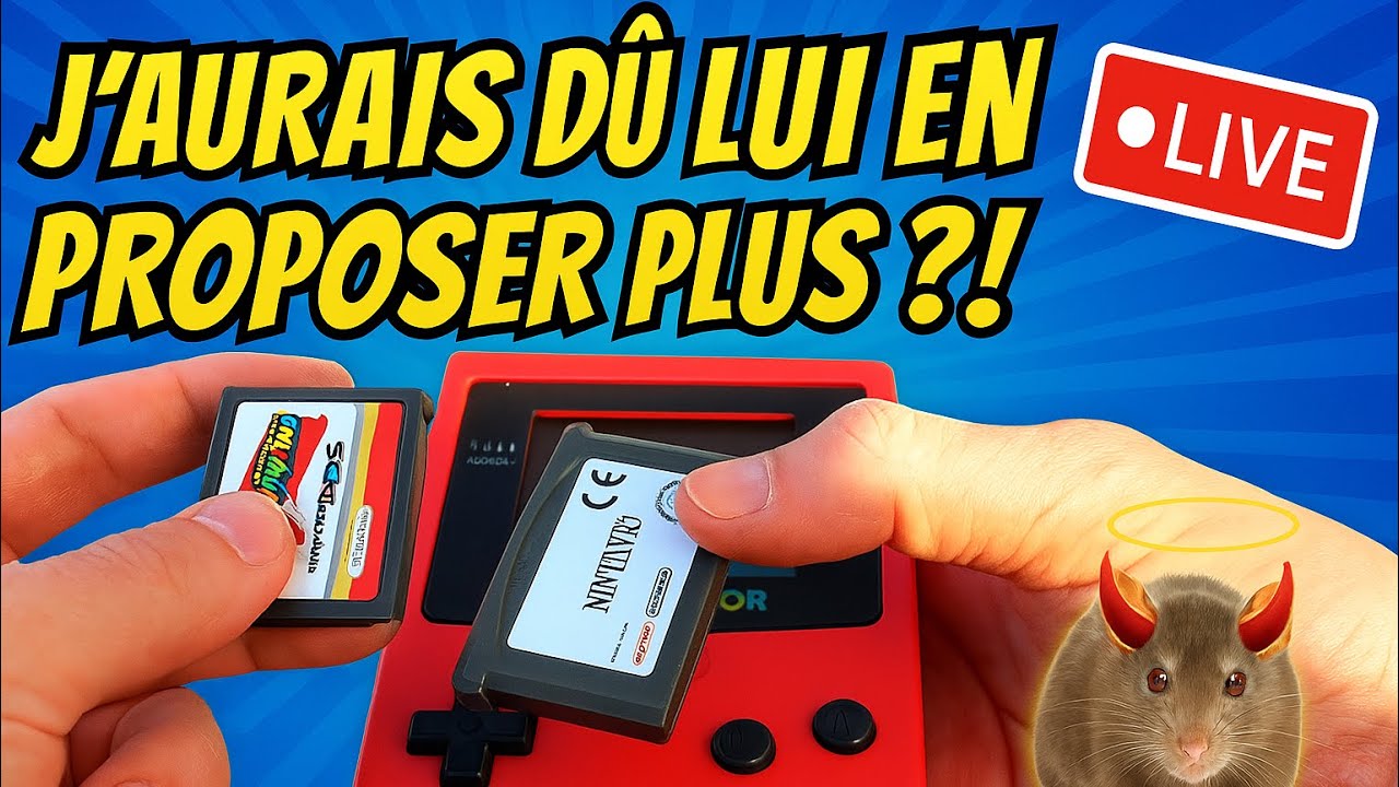 VIDE GRENIER LIVE - DU NINTENDO A GOGO (Pokemon, Gameboy Advance, Jeux Switch, PS, etc)