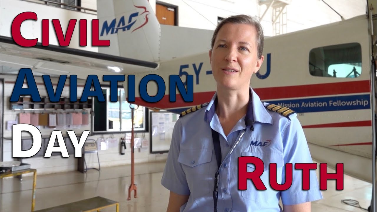 Ruth tells her story on Civil Aviation Day