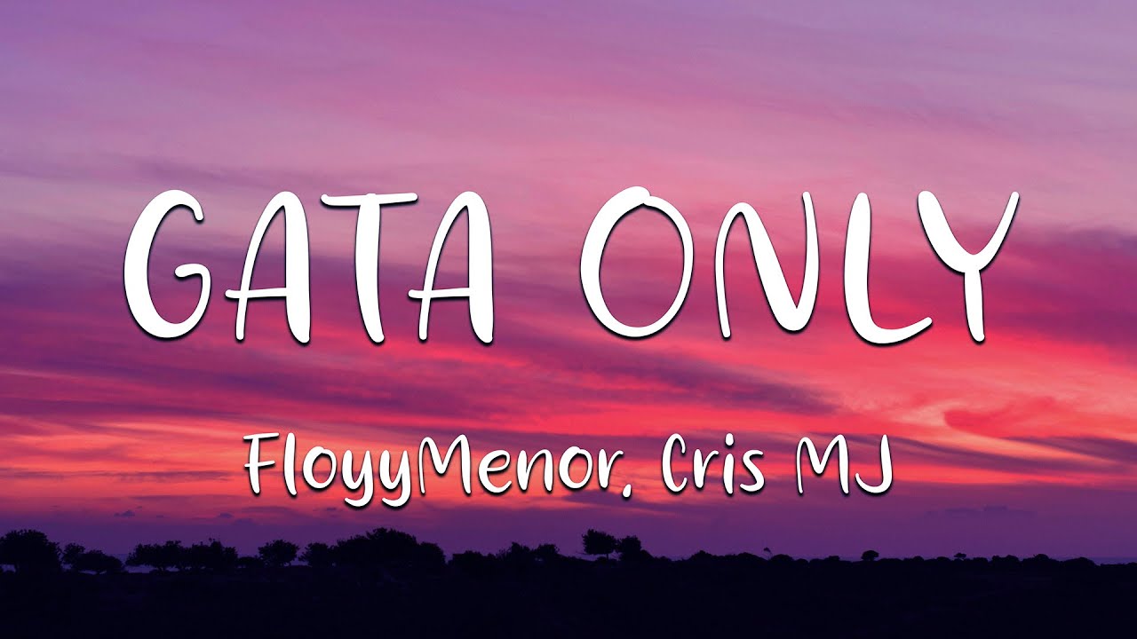 FloyyMenor - GATA ONLY ft. Cris MJ (Letra/Lyrics)
