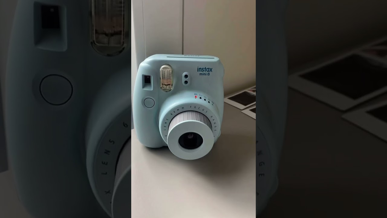 How to take photos with the instax mini 8 polaroid camera - tutorial video