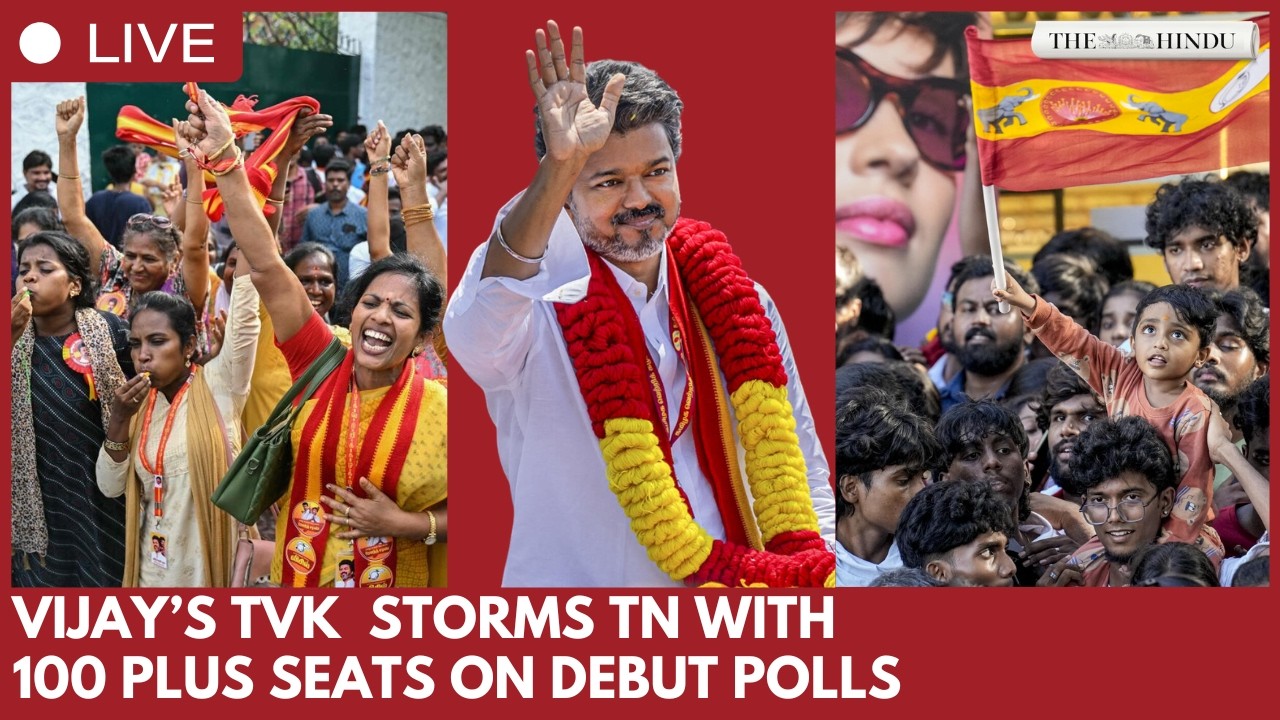 TVK wins 100+ seats on their debut poll; reactions pour in across Tamil Nadu