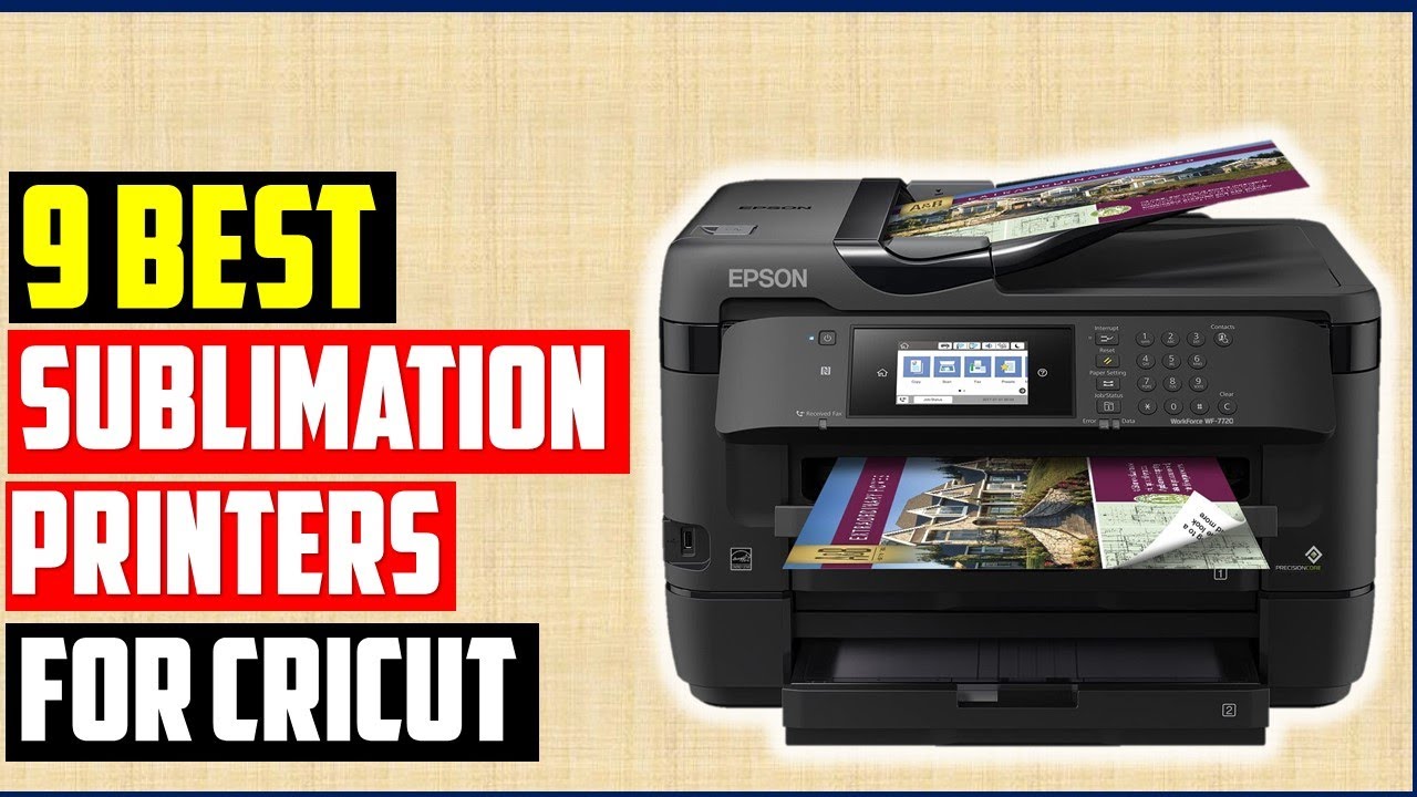✅Best Sublimation Printer For Cricut In 2023 | 9 Best Cricut Printer Review