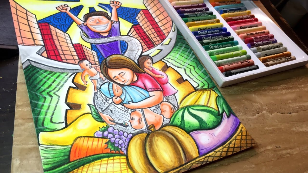 Nutrition Month Poster Making 2021