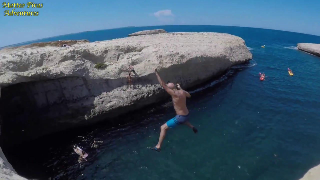 S'Archittu Cliff Jumping (Sardinia) GoPro HD