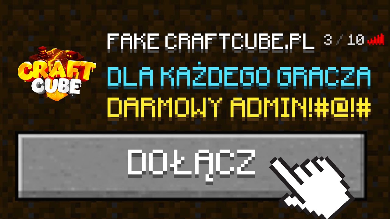 PSYCHOFAN zrobił PODR&Oacute;BKĘ MOJEGO SERWERA w MINECRAFT