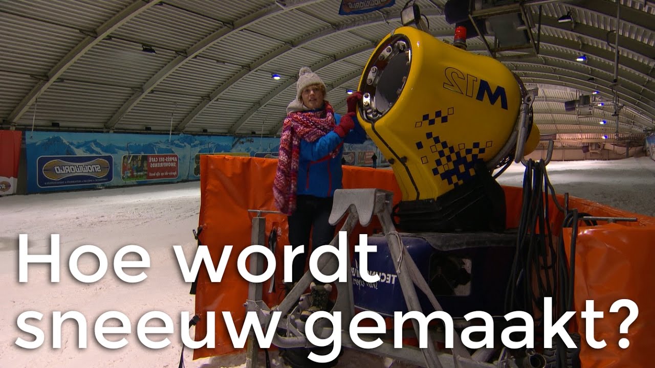 Doen Ze Dat Zo?: Hoe wordt sneeuw gemaakt? | Het Klokhuis