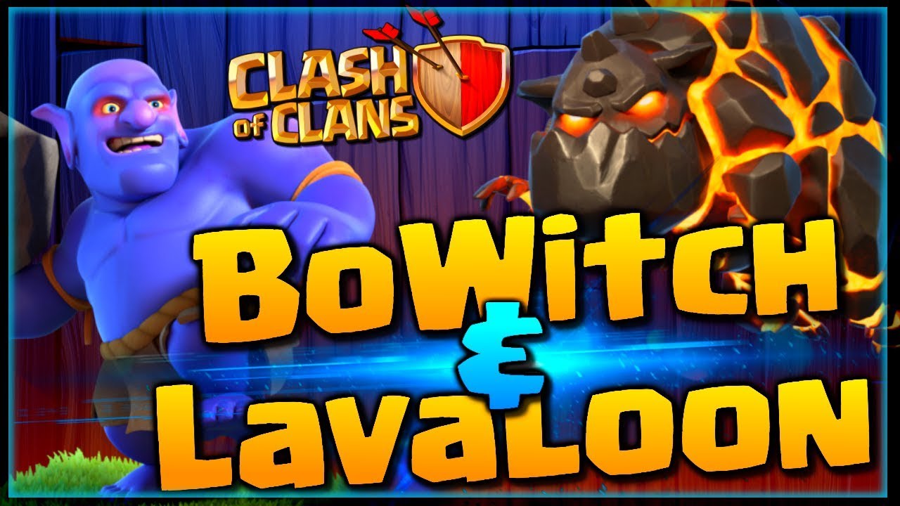 TH10 BoWitch & LavaLoon Attack Strategies in Clash of Clans! CoC 3 Star War Attacks 2018!