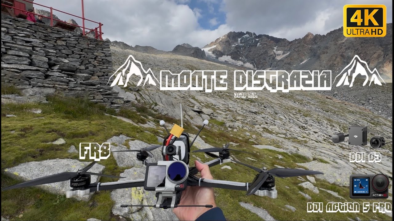 ⛰️MONTE DISGRAZIA - PREDAROSSA ⛰️- LONG RANGE FPV || 4K