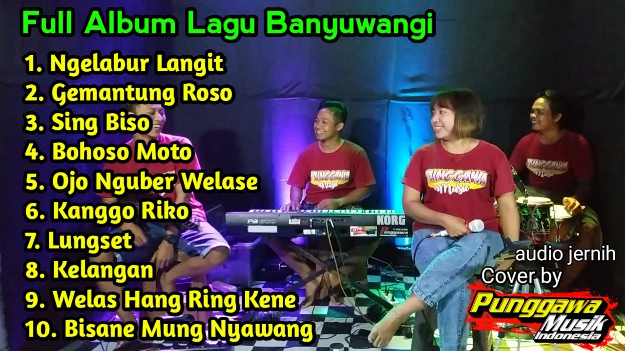 Full Album Lagu Banyuwangi Cover Rini Punggawa Musik