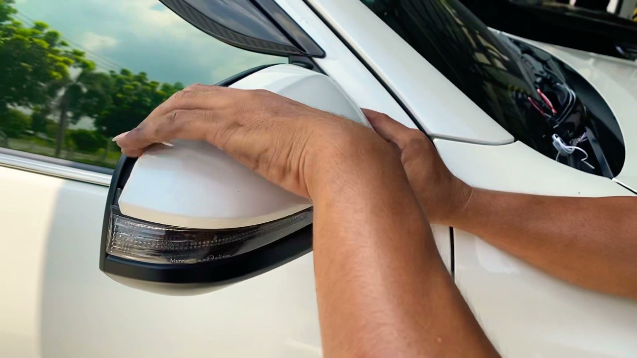 วิธีติดตั้งไฟเลี้ยววิ่งก้านกระจกสำหรับ Fortuner Revo 2015-2021 #Fortuner2020Revo2020