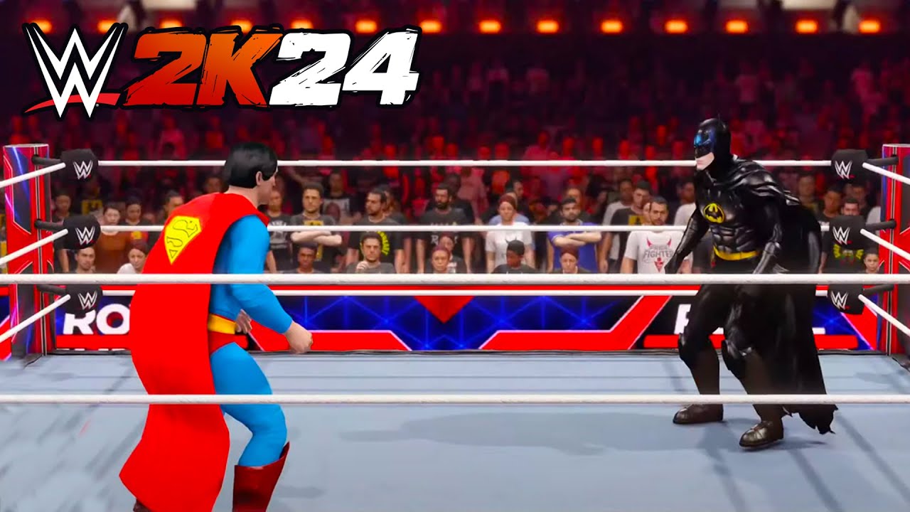 WWE 2K24 Royal Rumble Custom Characters: Mario, Batman, God & Female Rumble! Xbox Series X