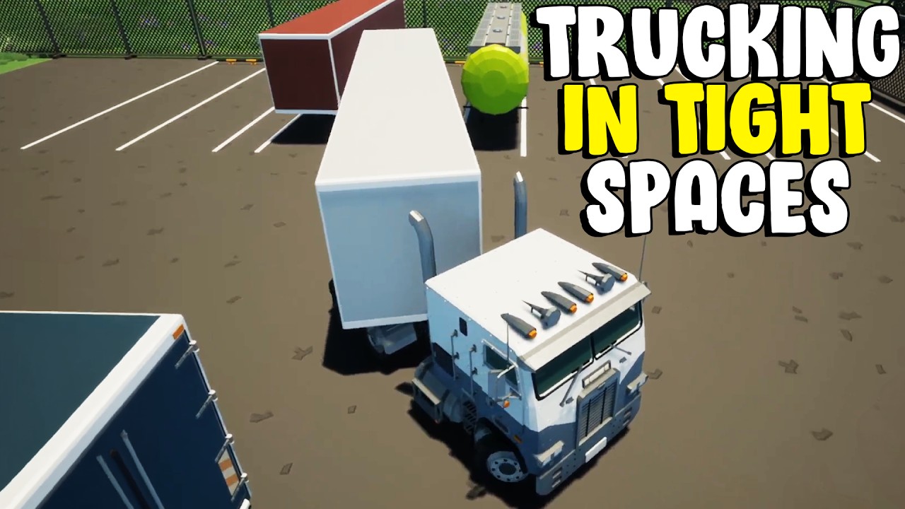 Trucking In TIGHT SPACES Again To Make MONEY!