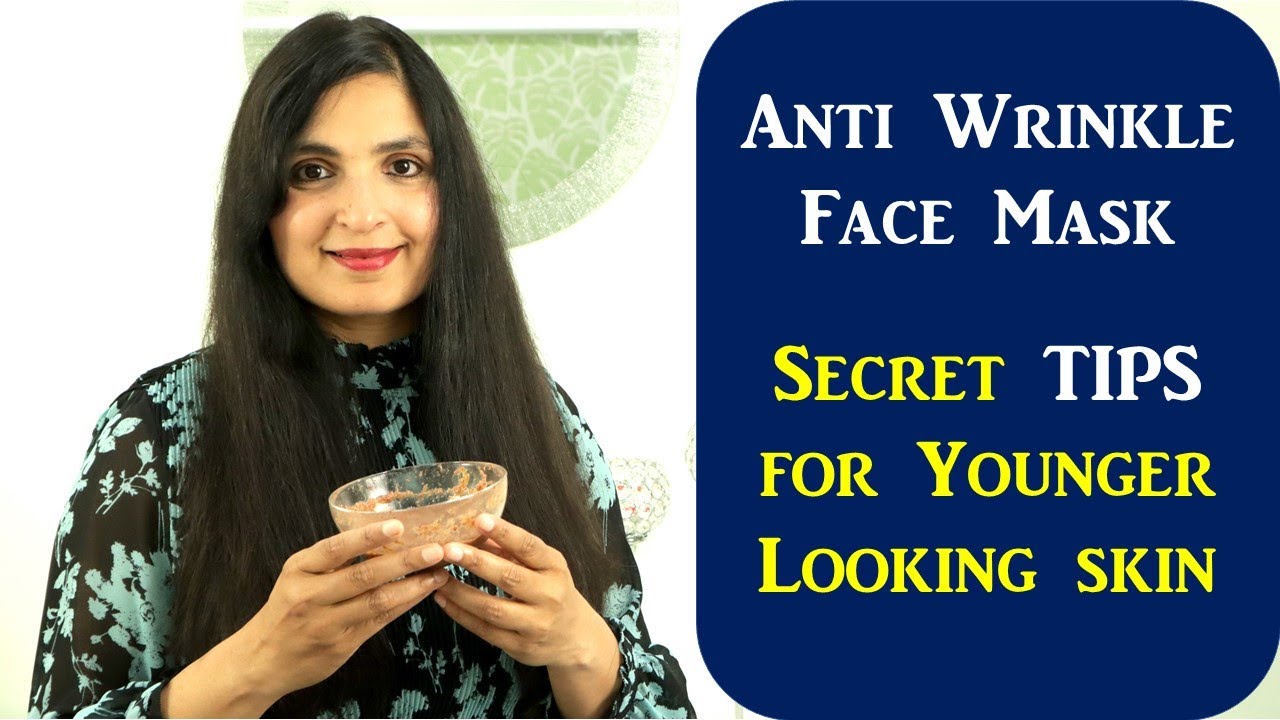 Wrinkle Removing Natural BOTOX Face Mask/Anti Aging Rose & Banana Face Mask For A Wrinkle Free Skin
