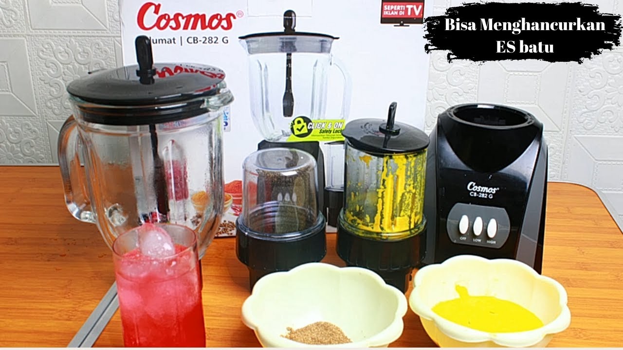 Review & Unboxing Blender Cosmos CB-282G multifungsi (3 in 1)