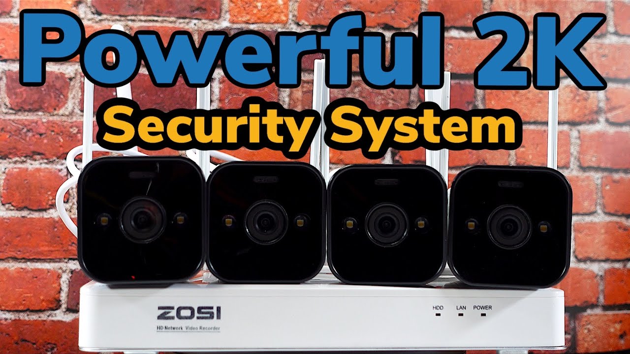 ZOSI 2K Spotlight Wireless Security Camera System.. Best Deal On Amazon!