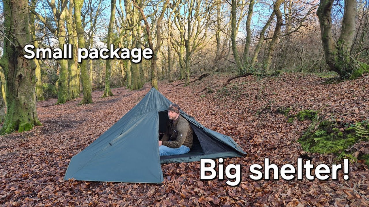 DDHammocks Ultralight XL pyramid tent review - The perfect bushcraft shelter? 