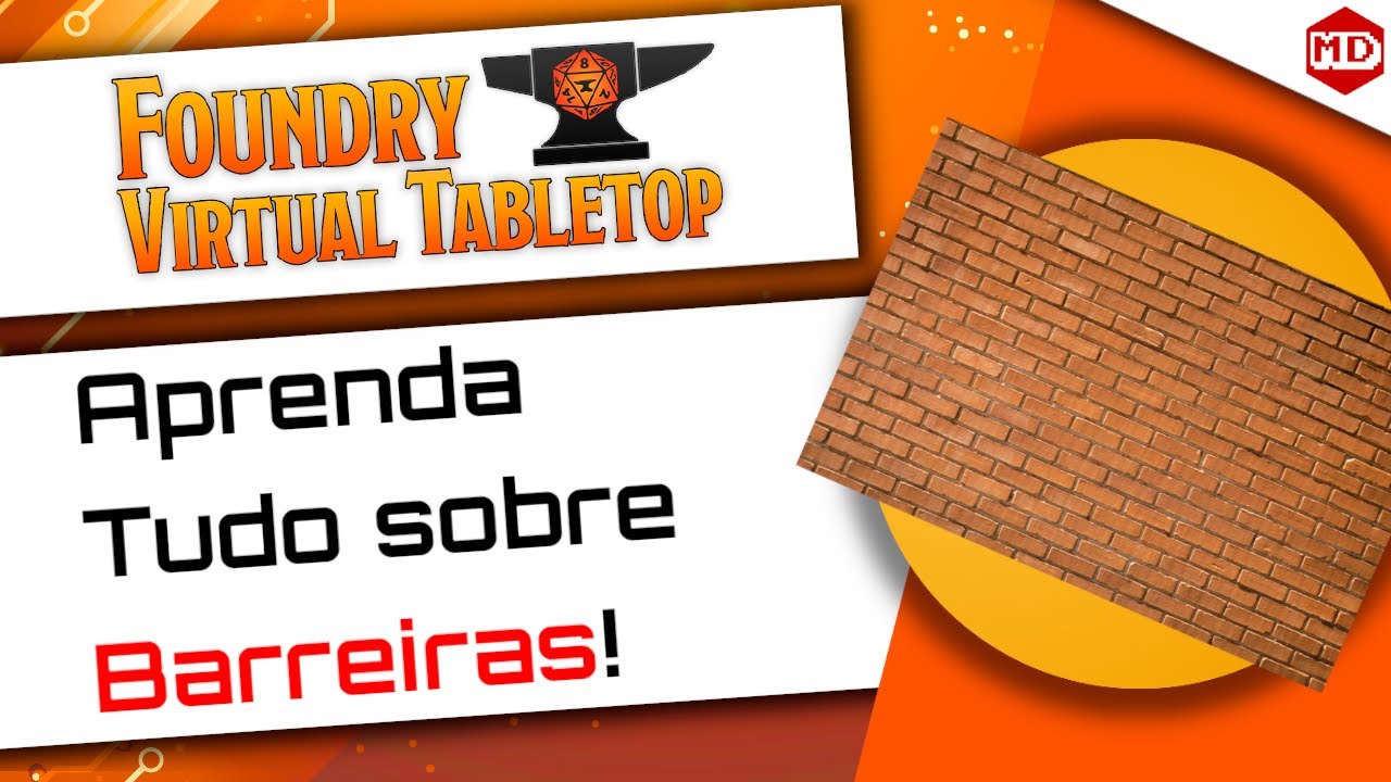 Como usar as Paredes no Foundry VTT