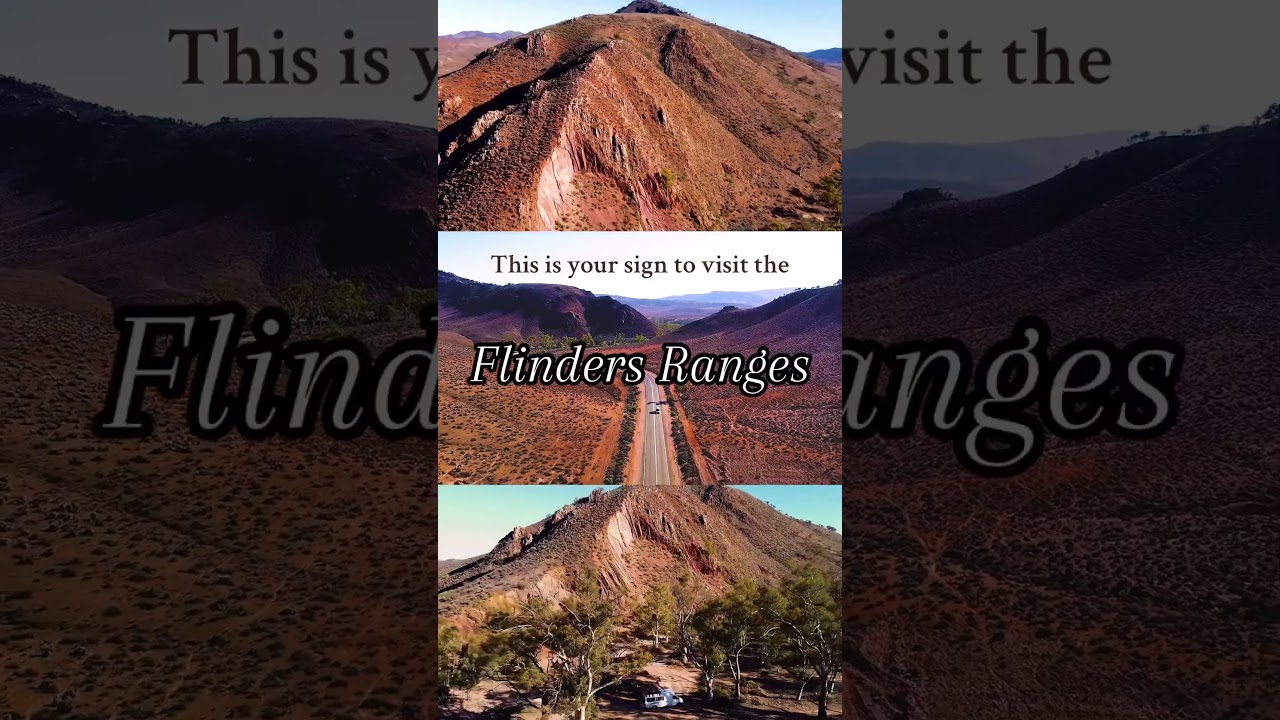 🚨This is YOUR SIGN to visit Flinders Ranges South Australia- such a stunning landscape 🥰
