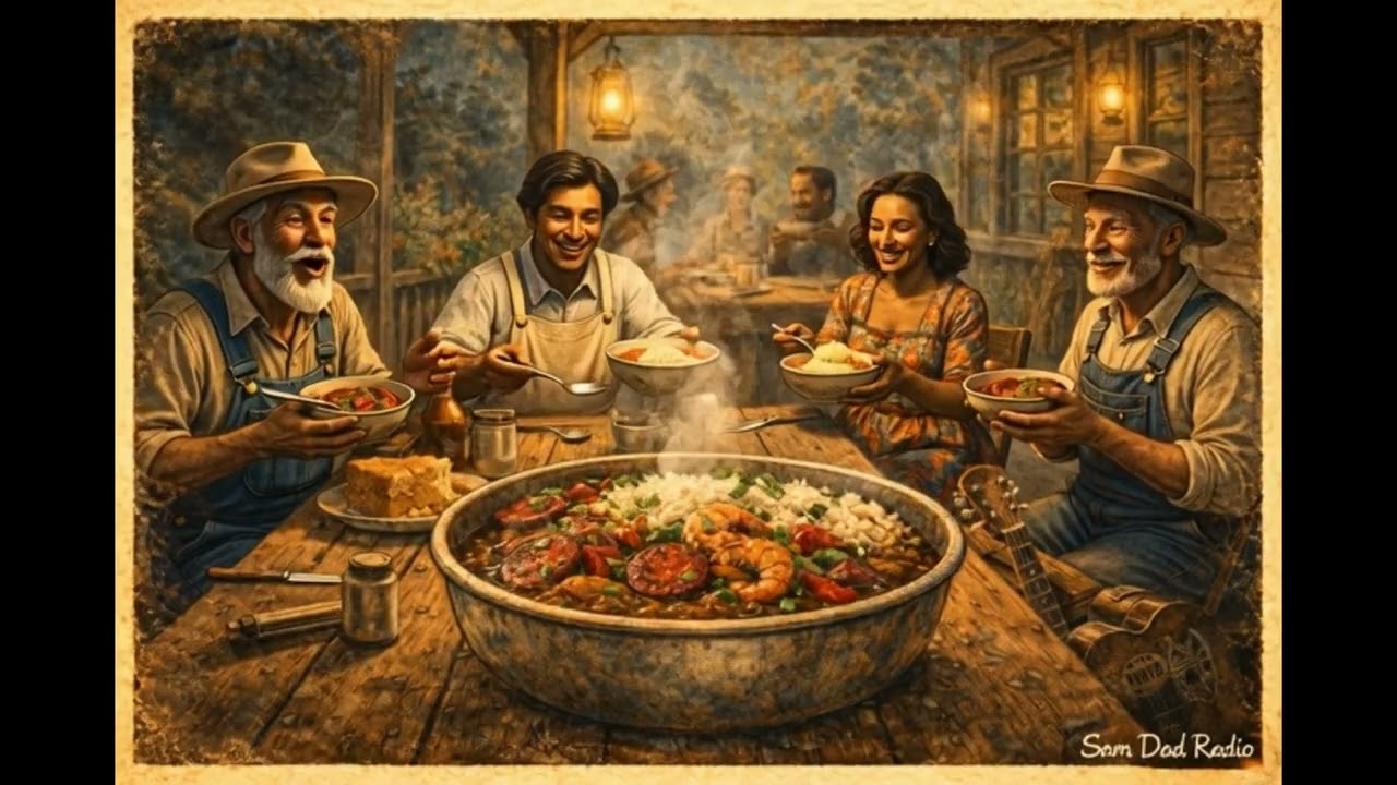 Jambalaya, Gumbo & Rice | Cajun Porch Blues (Fais Do-Do)