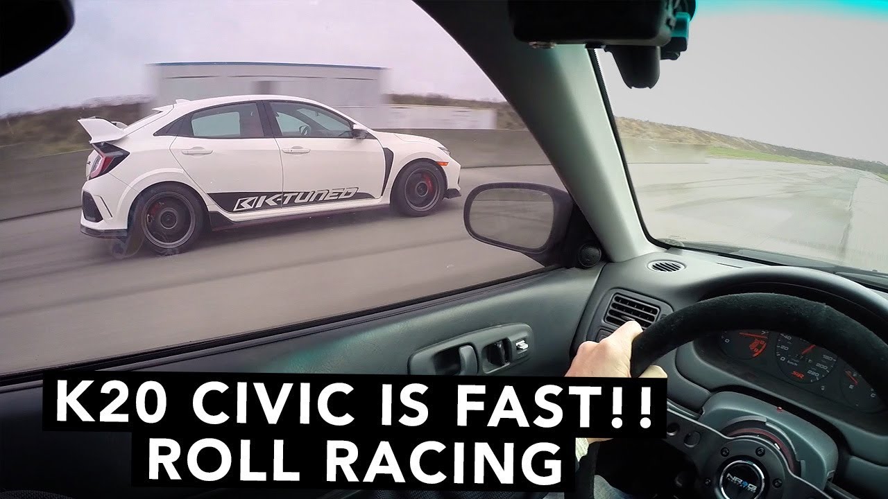 Honda Civic Type R VS K20 Swap Civic - Which Is Faster?