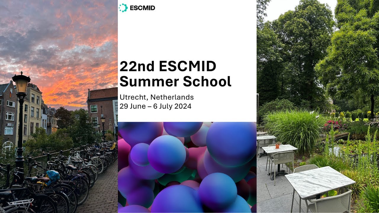 I went to Utrecht, Netherlands for ESCMID Summer School 2024 and I loved it!