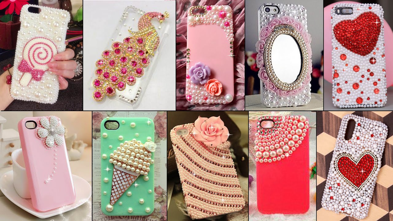 10 ideias para capa de telefone || Capa de celular antiga convertida em capa extravagante