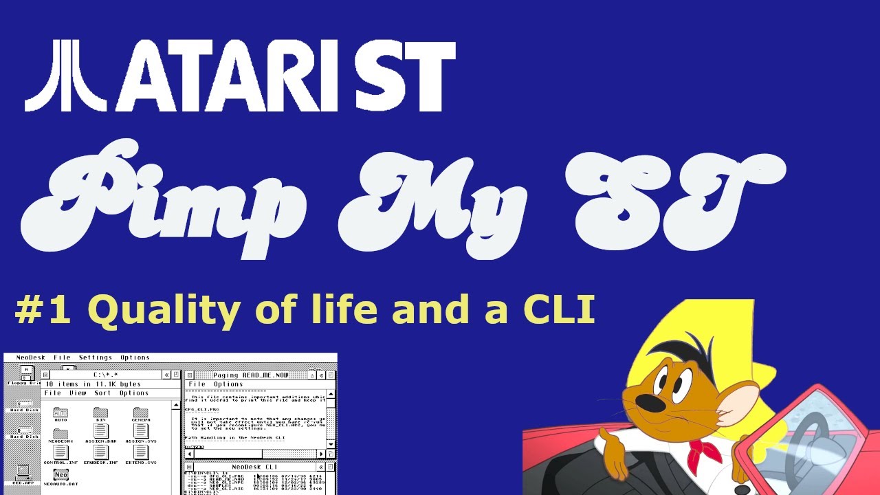 Pimp My ST, quality of life improvements, better looks and a CLI. Oh my.