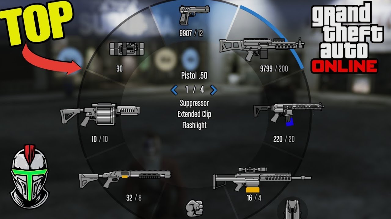 Top GTA Online Weapon Wheel Loadout! (Best for Casual, PVP, and Money Grinders)