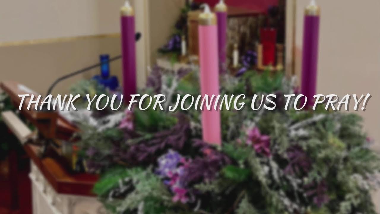 Fourth Sunday of Advent (5:30PM Mass)