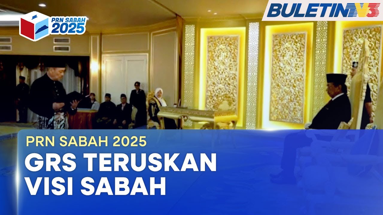 PRN SABAH 2025 | Hajiji Noor Angkat Sumpah Jawatan Ketua Menteri Sabah