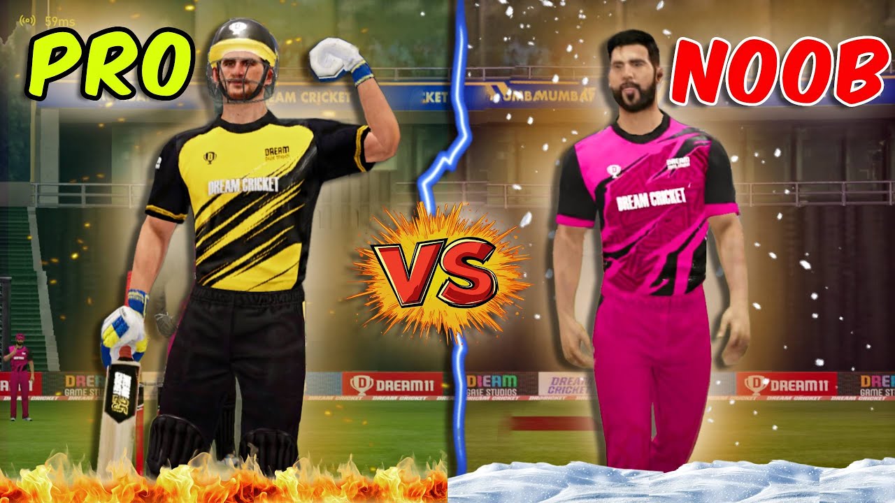 PRO vs NOOB 😱 | Dream Cricket 25 Gameplay | Pro Got Destroyed!