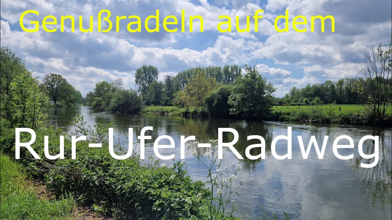 Riese&Müller E-Bike Radtour  / Impressionen vom Rurufer-Radweg