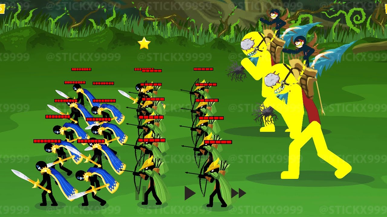 Kai Rider, Royal Xiphos & Young Kytchu vs The World ⚔️ STICK WAR SAGA HACK 💥 Stickx9999