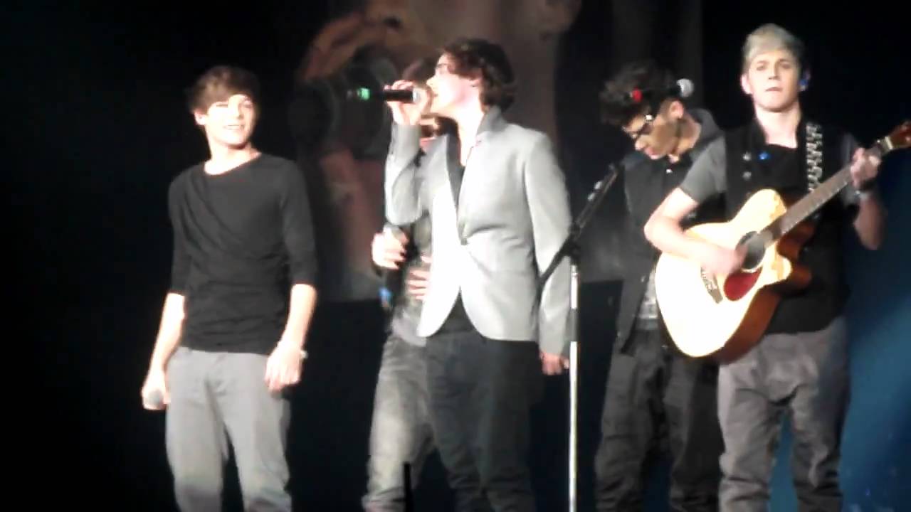 One Direction sing Grenade at Tour in Cardiff