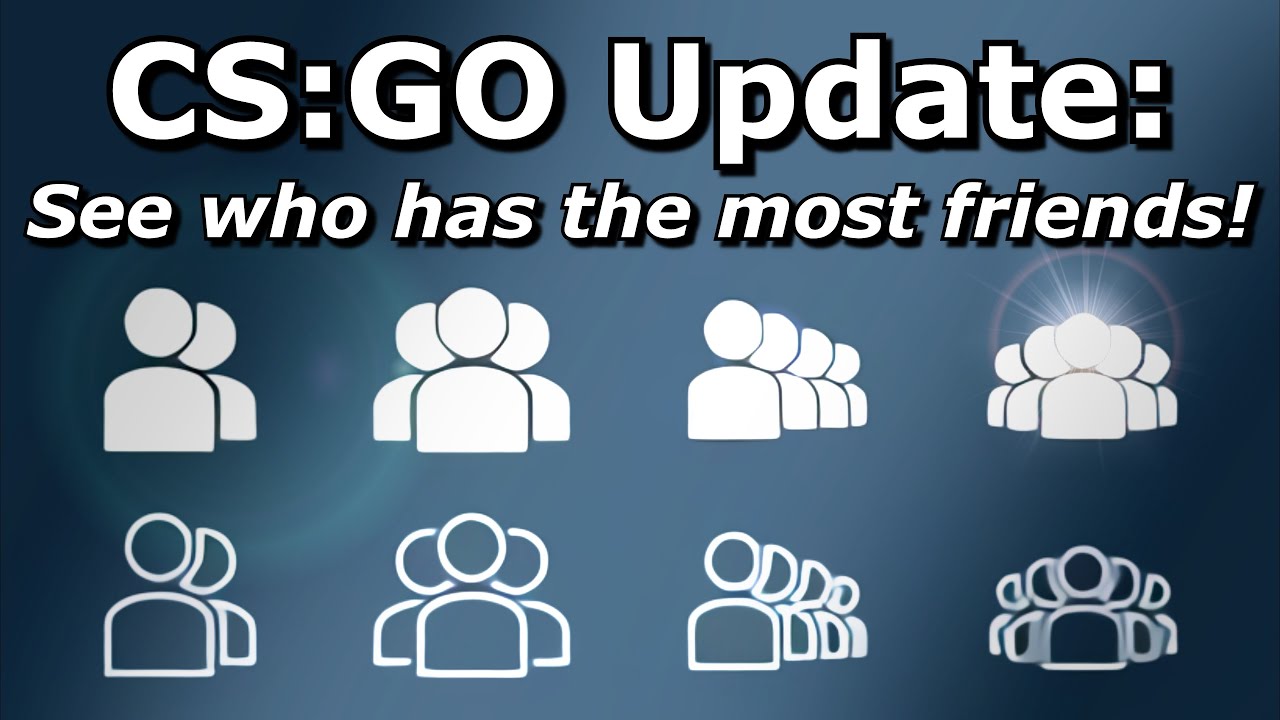 CS:GO Update - The one that shows who has friends