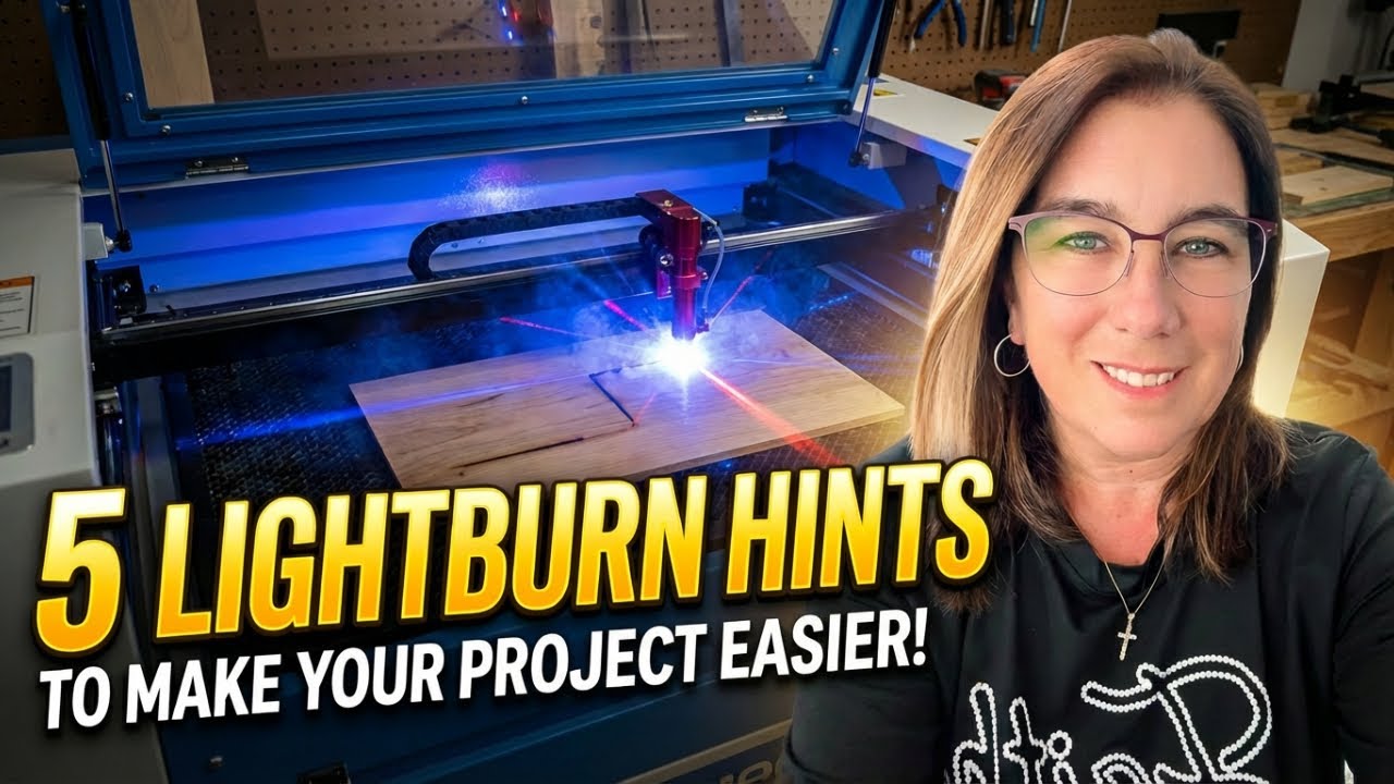 Lightburn Tutorial: Zooming, Tracing & Editing Nodes
