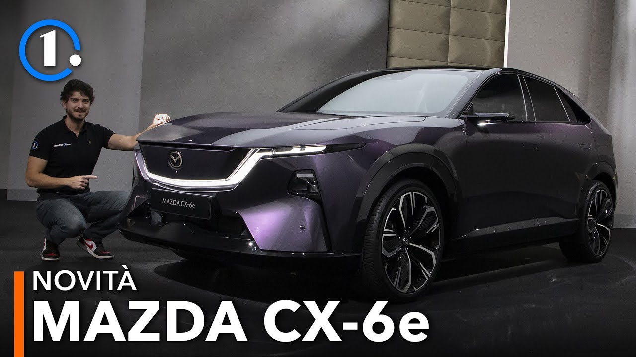 MAZDA fa sul serio con questo nuovo SUV premium | CX-6e