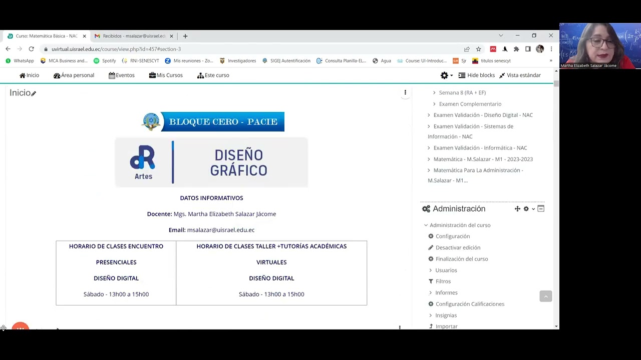 Clase encuentro grabada semana 1: Sistema de ecuaciones