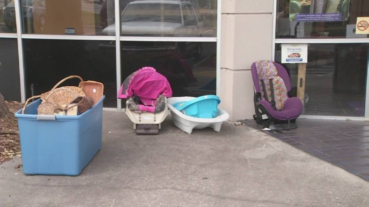 Stolen donations