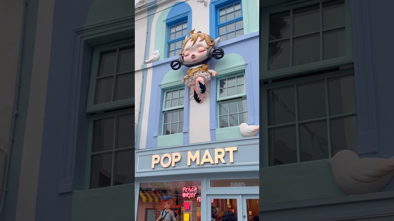 POP MART Camden: Now Open! #popmart #camden #storeopening