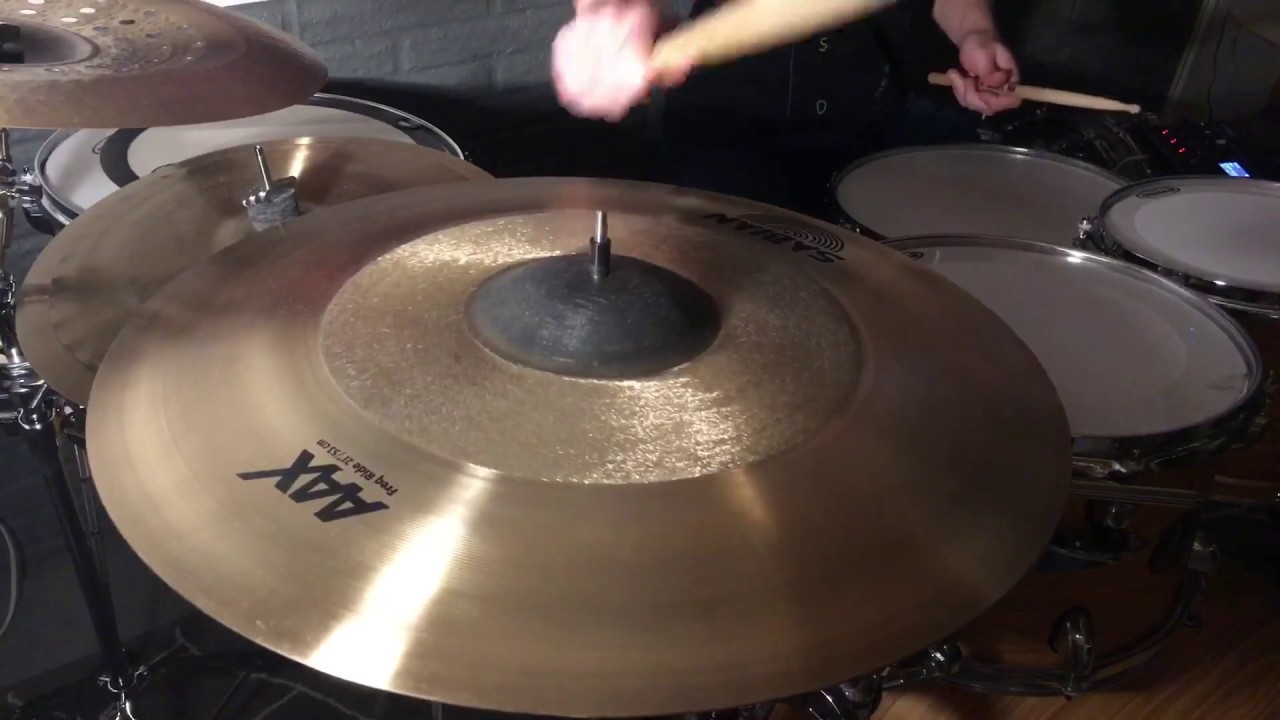 Sabian 21&rdquo; AAX Freq Ride Cymbal Sound Demo