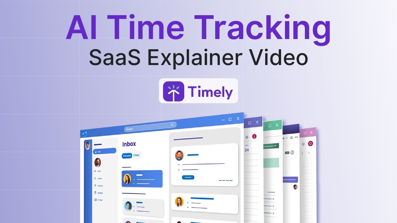 SaaS Explainer Video for Time Tracking Software: Timely | Explainer Video by MotionGility